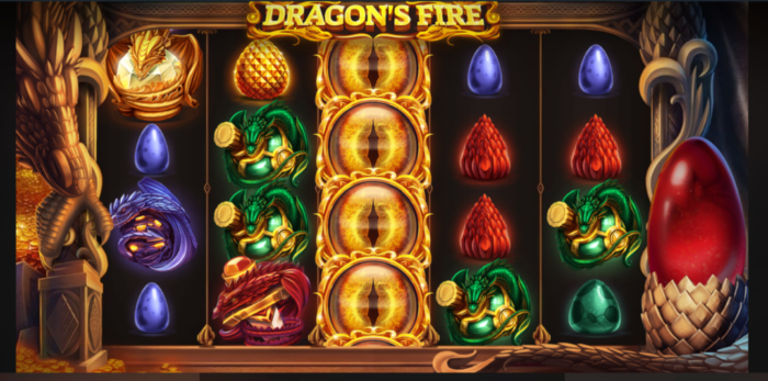 その1：マルチプライヤー付き「Dragon’s Fire」